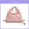 Mini Pu Girl Chain Crossbody Bag With Butterfly Bow And Breathable Lightweight Design For Daily Use