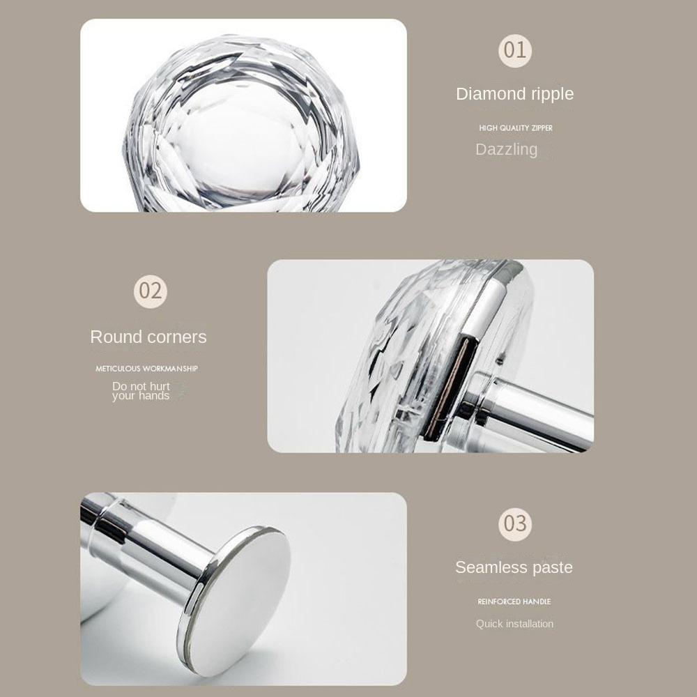 Plastic Heart Shaped Toilet Tank Button Universal Cabinet Drawer Knob Furniture Handle Toilet