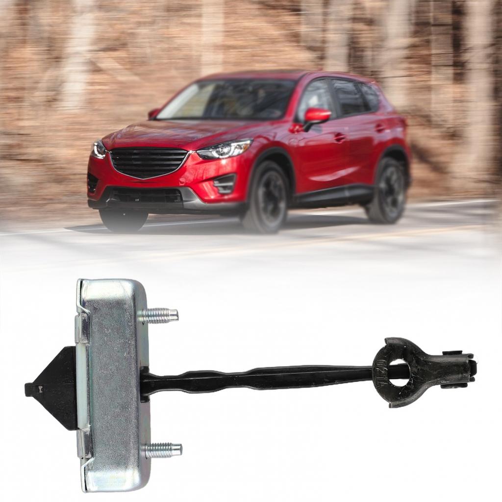 ABS Front Door Check Black Replacement Silver Practical