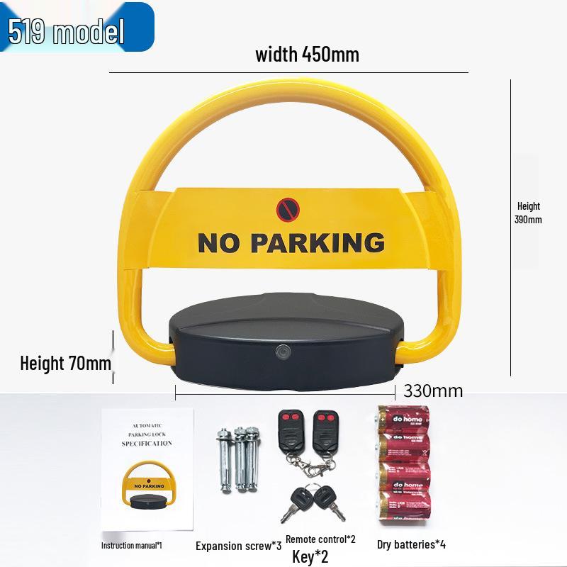 Saudi Arabia Anti-collision Waterproof Solar Parking Lock for Electric Vehicles