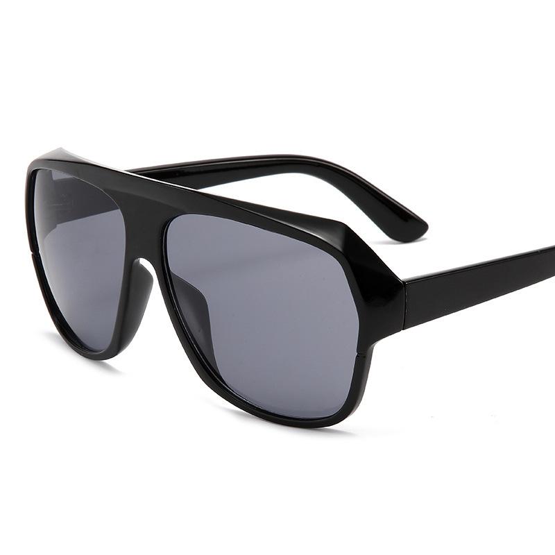 Gafas de Sol Parasol Personalizado Protección UV Gafas de Sol Tendencia para Hombre Gafas de Sol de Montura Grande Modelos para Mujer