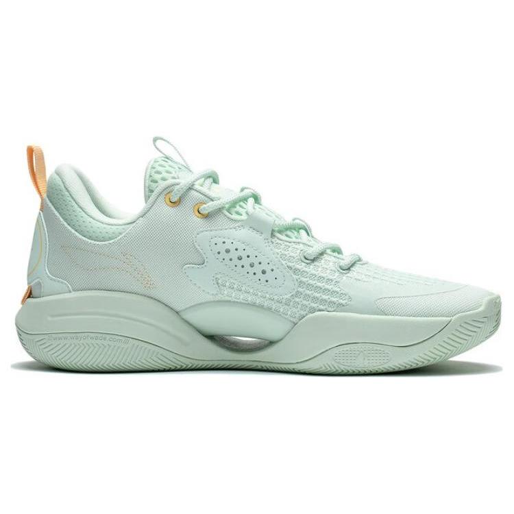 Li Ning Wade ALLDAY Wade ALLDAY Abrasion Resistant Breathable Low Top Basketball Shoes Men's Green ABPT007-3