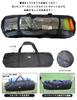 Koffertfirma GPT 69cm Sammenleggbar Stor Kapasitet Oppbevaringspose for Lange Gjenstander for Telt Presenning Yoga og Fotografiutstyr Svart, Stenger, Stenger, Camping,