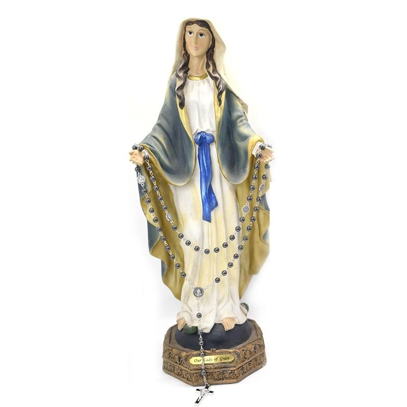 Fashion Handmade Round Glass Bead Catholic Rosary Quality Bead for Cross Necklace Beads for Cross Religious Pendants Nec