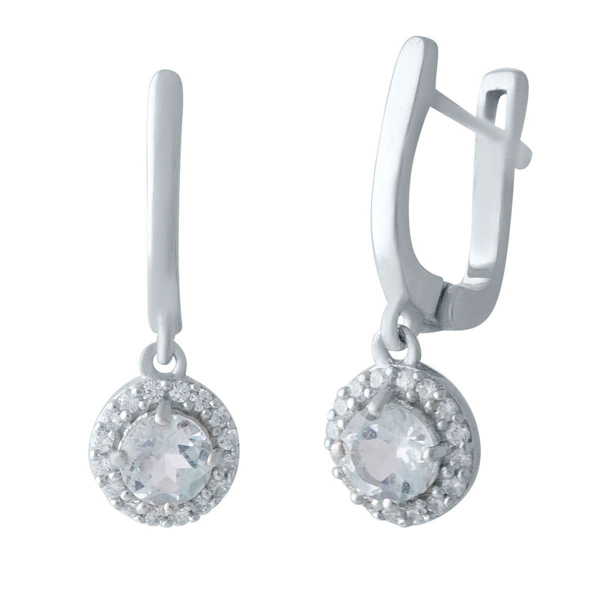 

Срібна підвіска з топазом 0.813ct (2018841) небо синє світло кольору