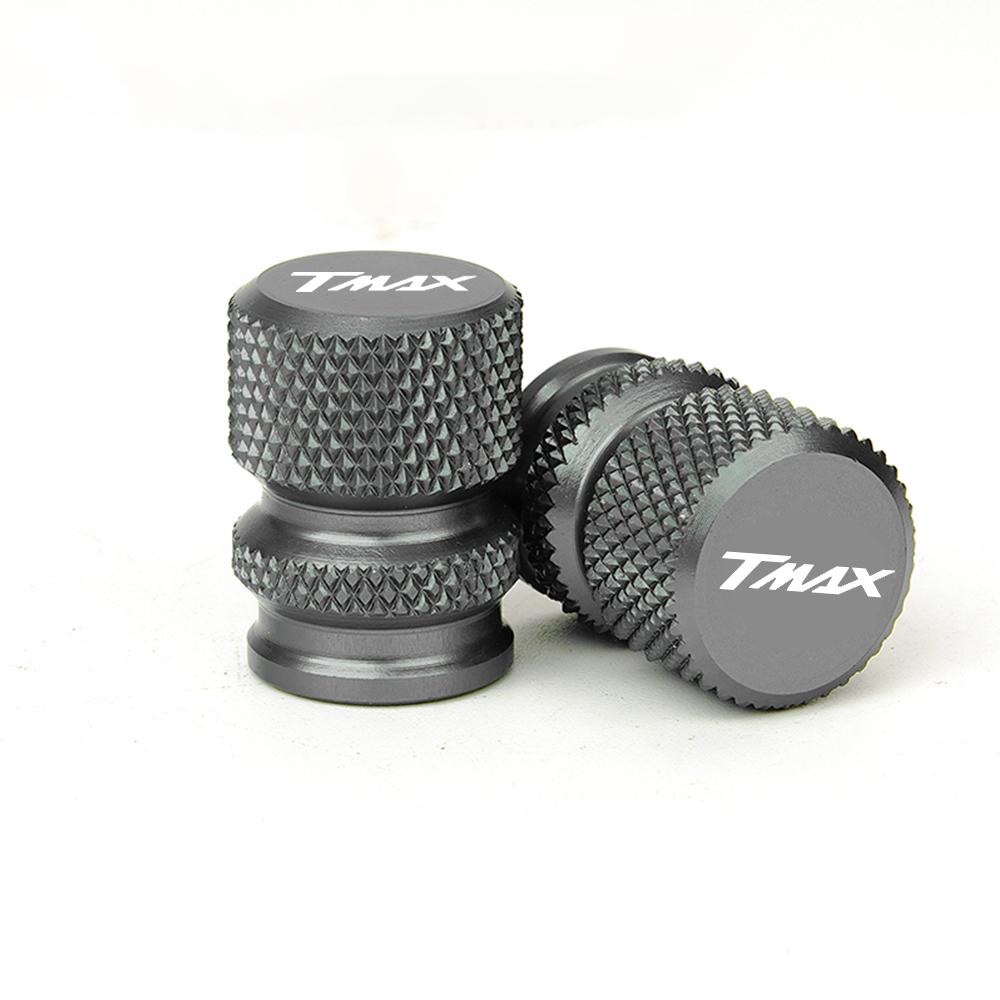 For YAMAHA TMAX 560 530 TMAX530 SX DX TMAX560 TECH MAX Motorcycle CNC Tire Valve Caps Decorative Covers Front Axle Plate T-MAX