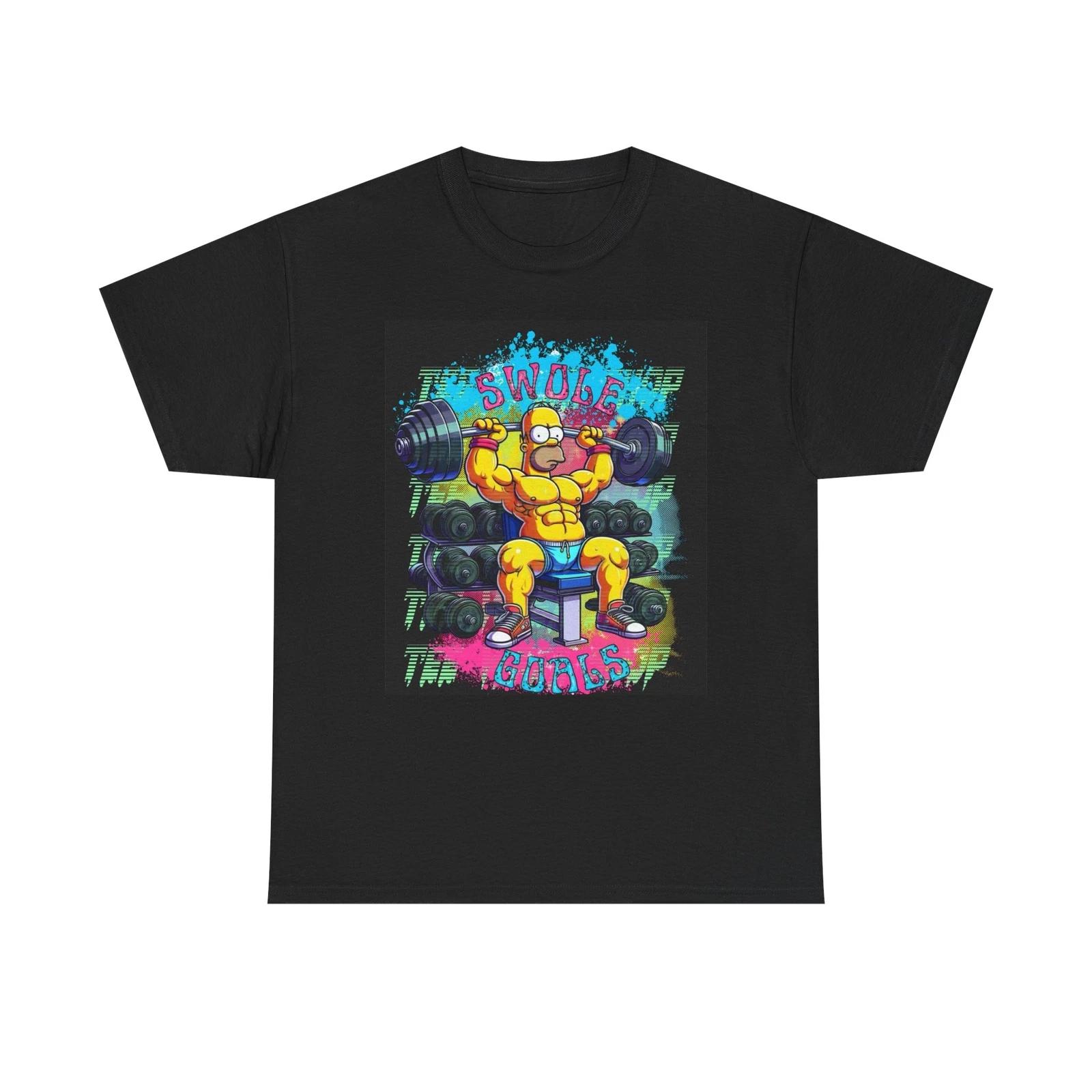 Men s and Women s T-shirts Swole Goals Graphic S
