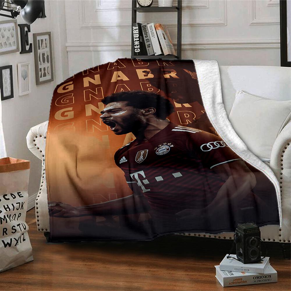 Player Jersey Blankets Flannel Printed Breathable Warm Throw Blanket for Home Office Bedspreads 0708a68