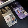B-Bad Bunny Art Album Etui na Telefon Dla iPhone 17 16e 16 15 14 13 12 11 mini Pro Max X XR XSMAX 8 7 Air Plus Przeciwupadkowe Matowe Pokrowiec