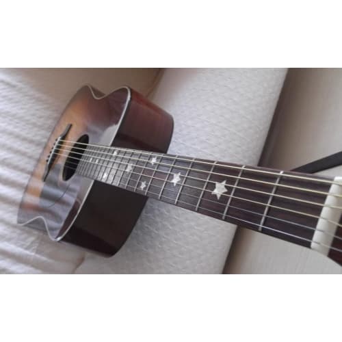 Jockomo Estrella de los Everly Brothers (Perla blanca) Pegatina de Incrustación para Guitarra