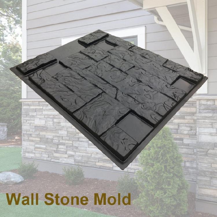Smoothed Wall Concrete Molds for Own Courtyard Walkways and Sidewalks Bricks