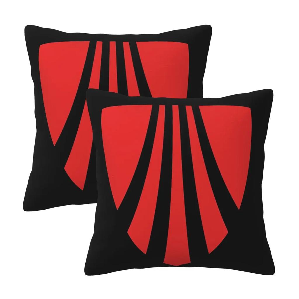 Trek Bike Logo 2 pcs Square Pillowcase Pillow Cover Cushion Zip Decorative Comfort Throw Pillow for Home Car