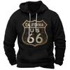 Vintage Hoodie Route 66 3d Print Hoodies Fashion Hoodies Sweatshirts Boy Women Sweats Men's Tracksuits Men Women Clothes