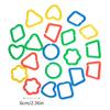 20pcs Link Clip Plastic Hooks Interchangeable Link for Classroom Playroom Children Learning Toy Parrots Bird Toy