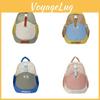 Trendy Korean Style Color Block Large Capacity Backpack For Kids In Fashionable Designs