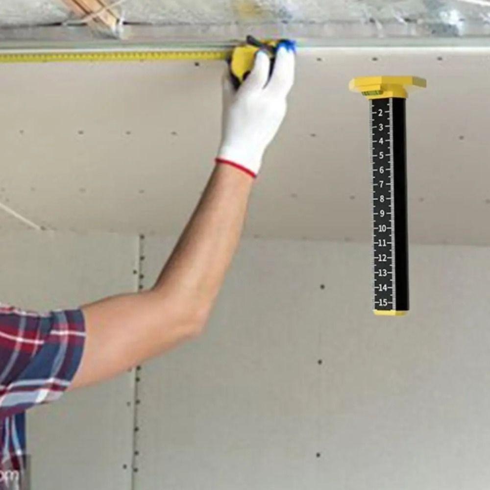 Light Steel Ceiling Leveling Ruler Graduated Scale Wall Lay Tool  Construction Site