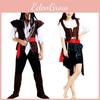Premium Quality Adult Pirate Costume Made With Durable Polyester Fabric For Comfort