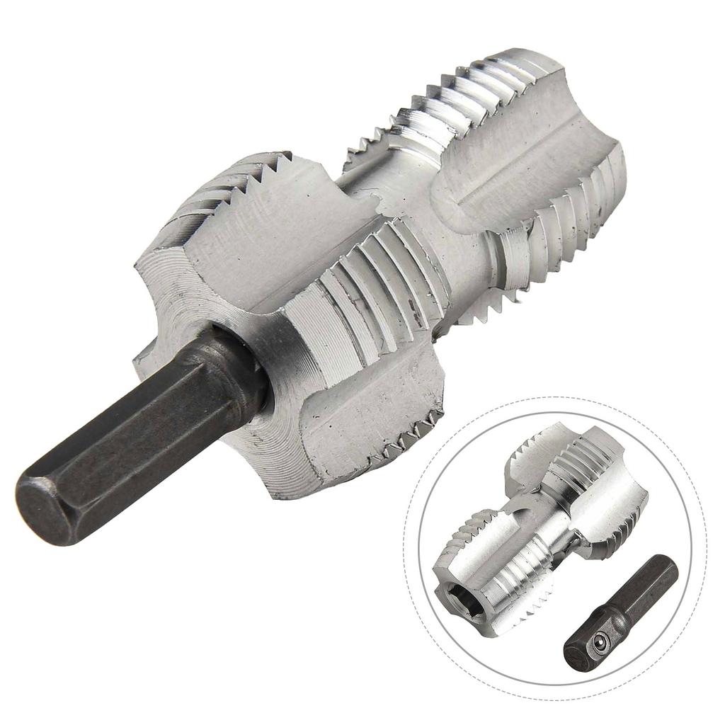 PRP Water Pipe Inner Hole Drill For 1/2inch And 3/4inch Pipes Double Heads Used