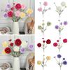 1PC 4 Heads Artificial Peony Flowers Silk Peony Color Fake Bouquet Flower Arrangement Bouquet Peony Wedding Garden Decoration