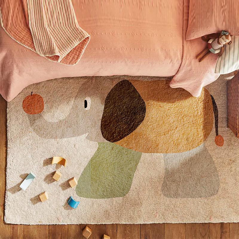 Cartoon Style Living Room Decoration Anti-Slip Carpet Large Size Rugs For Bedroom Thick Plush Children Floor Mat Fluffy Soft Rug