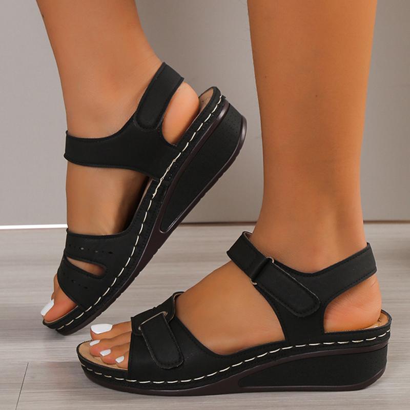 Fashion Summer Woman Sandals Shoes Wedge Women's Shoes Elegant Women's Sandals Non-Slip Plus Size Women Sandal Footwear Female