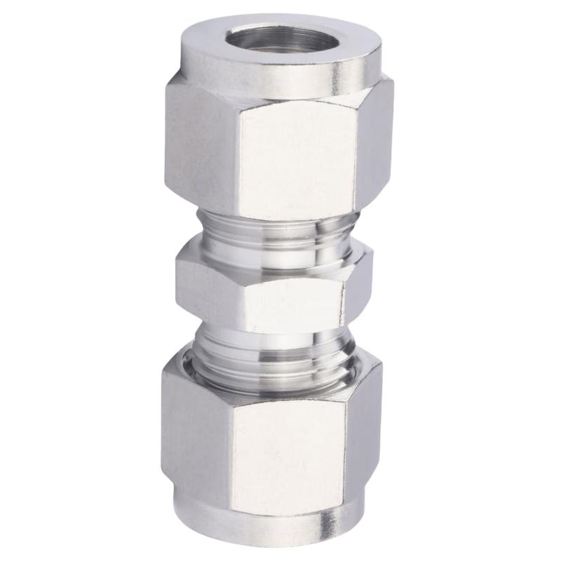 304 Stainless Steel Straight Ferrule Tube Connector
