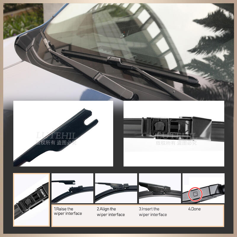 Wiper Front Wiper Blades For Subaru Impreza XV GK GT 2017- 2018   Windshield Windscreen Front Window 26"+16"