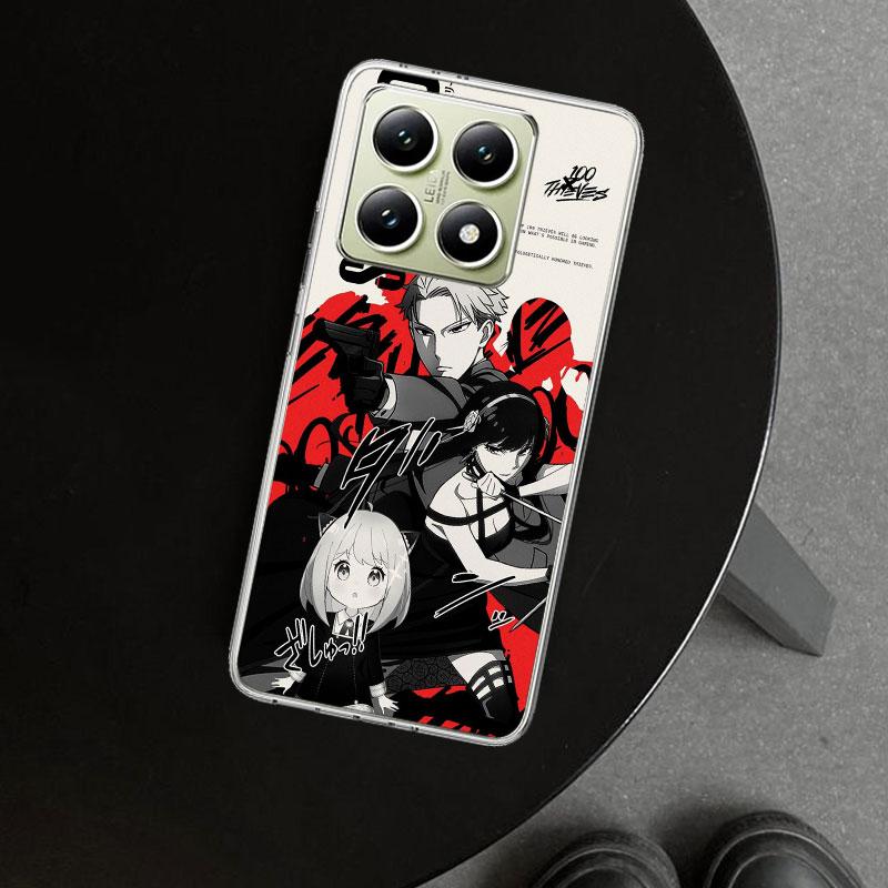 Anime S-Spy Family Anya Phone Case Cover for Xiaomi Redmi Note 15 14 13 12 11 Pro Plus 14S 12S 11S 11T 11E 10S 10 Customized Fun