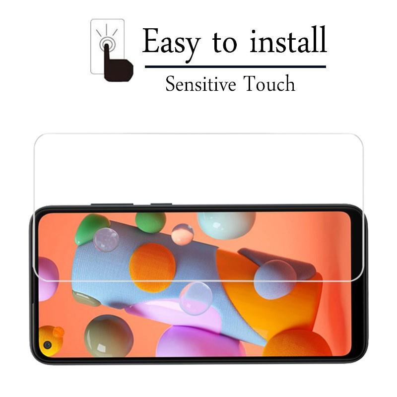 Xiaomi Redmi 9 9A 9C 9T 8 8A 7 7A 6 6A Note 10 10s 9S 9 6 7 8 8T Pro Max Poco M3 X3 NFC 9H Transparenter Gehärteter Glas Displayschutz