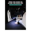 LED Car Door Lights Welcome Light Magnetic Control USB Charging Auto Open Door Safe Anti-collision Emergency Warning Signal Lamp