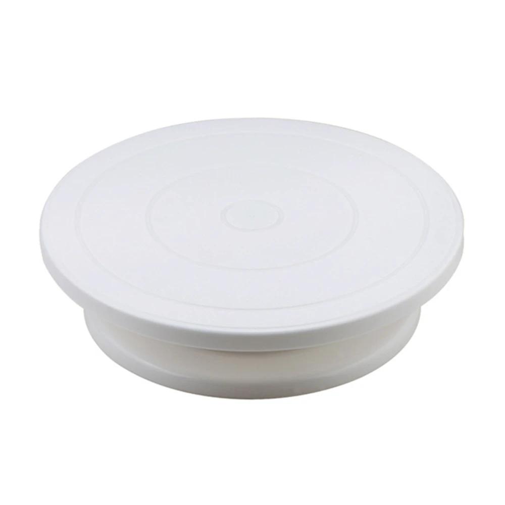 Cake Decorating Kit Cake Turntable Set DIY Mold Rotating Stable Anti-skid Round Cake Table Adjustable Screed Scraper Kitchen Bak