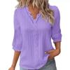 BITCED Women's Fashion Casual V-Neck 1/2 Sleeves Blouses & Shirts
