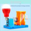 Physik Bastel-Wissenschafts-Set Handkurbel-Generator für Kinder Pädagogisches Wissenschaftsexperiment Materialpaket