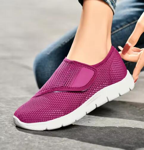 2026 Couple Sneaker Old People Woman Man Special Shoes Women for Swollen Sugar Feet Shoes Male Soft Bottom Walking Shoes