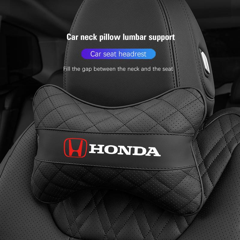 kymcz10 Car Neck Pillow Seat Headrest Lumbar Pillow For Honda Civic Accord Crosstour Spirior Odyssey Avancier UR-V Sienna Elysion CR-Z