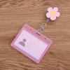 Cartoon Nurse Doctor ID Badge Holder with Retractable Reel, Retractable Metal Clip Business Work Card/Name Tags Badge Holders