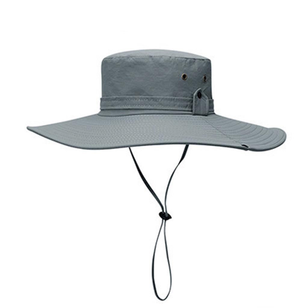 Men's Outdoor Travel Mountaineering Hat Korean Big Eaves Sun Hat