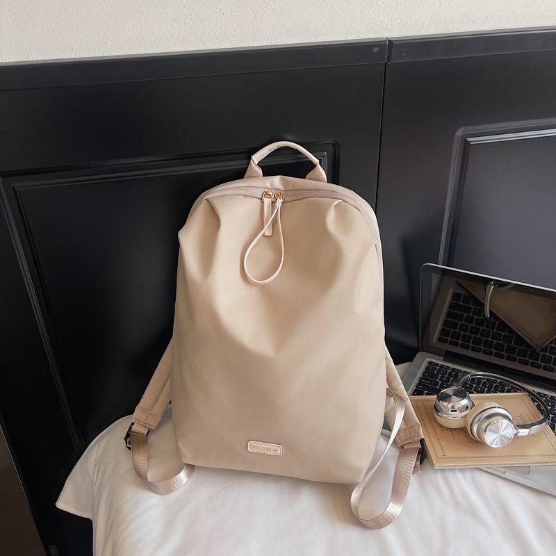 Schoolbag 1011 New Trendy Brand Fashion Backpack Korean Style Versatile Lightweight Simple Travel Popular Large Capacity Bag