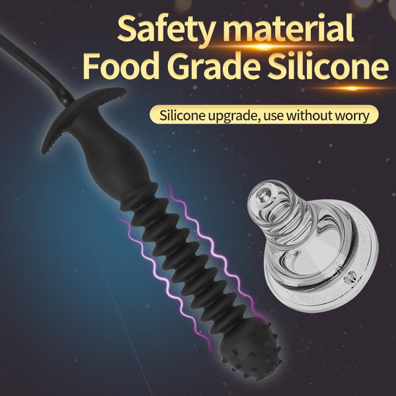Super Riesiger Analplug Aufblasen Buttplug Dildo Faust Strap on Pull Bead Sexspielzeug für Frauen/Männer Vaginal Analspielzeug Masturbator Dilatator