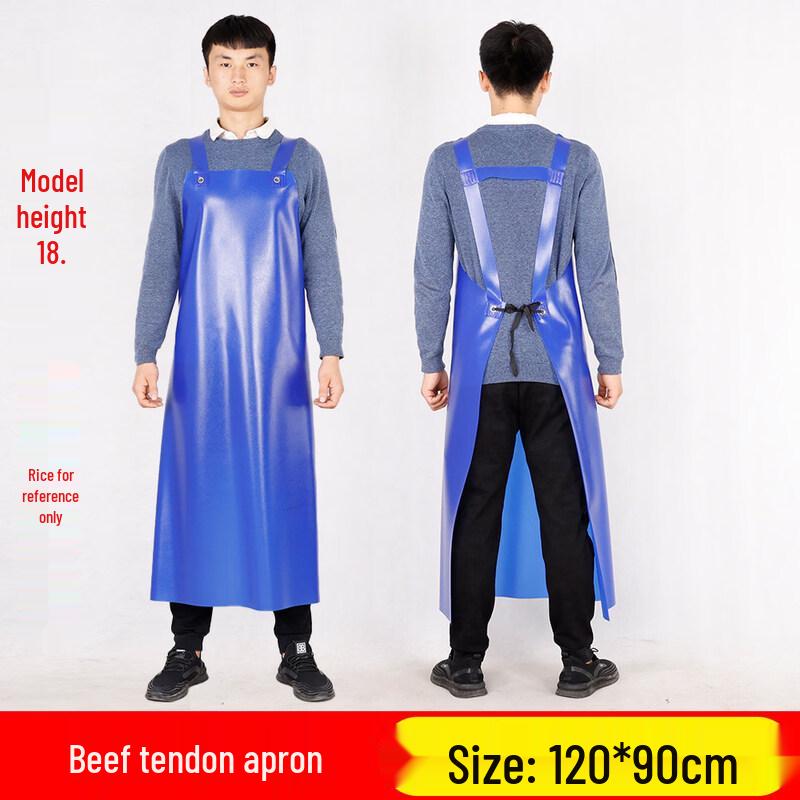 Durable Waterproof PVC Sleeveless Apron