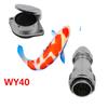 WEIPU WY40 TE ZG M40 Electrical Connector 5 9 15Pin 26Pin 31Pin 52Pin Terminal Wire Aviation Male Plug Flip Cover Female Socket