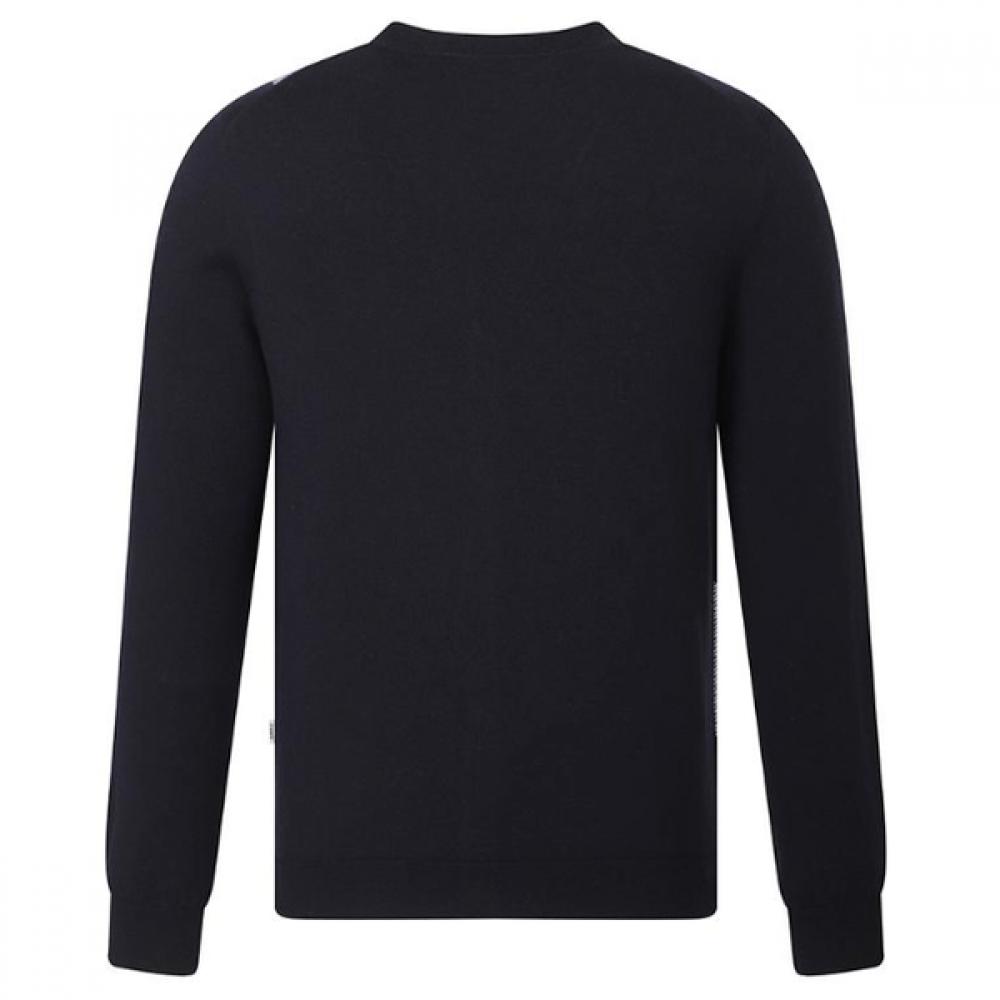 Daks Wool Blend Big Check Cardigan Dmp1swcd201n1