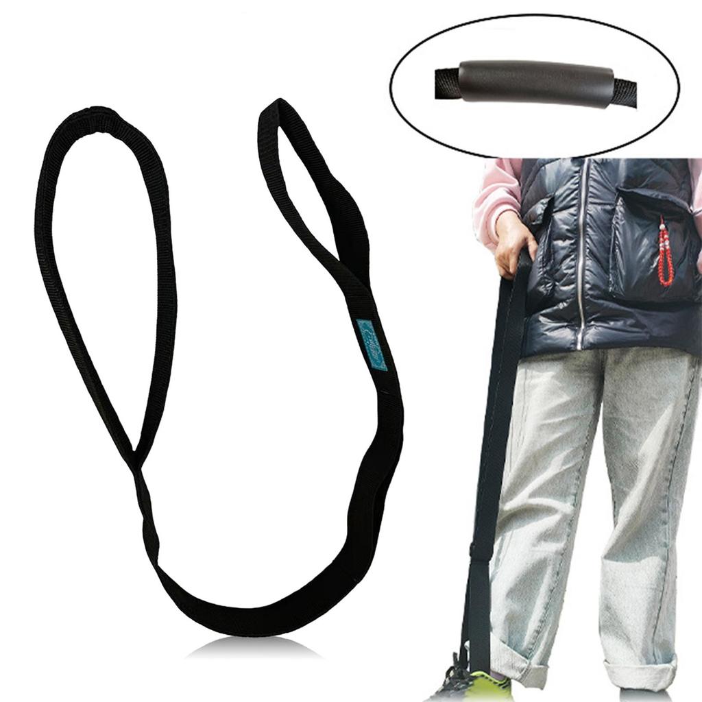 Long Leg Lifter Strap, Practice Walking Assist Device Band Mobility Belt for Stroke Disability