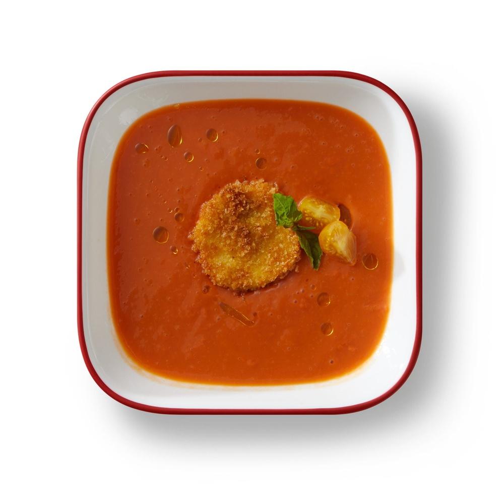 Square Splendor 22oz Microwave Dishwasher Safe Soup Cereal Bowl Ultra Hygienic Non-Porous Easy Clean Durable Glass Dinnerware