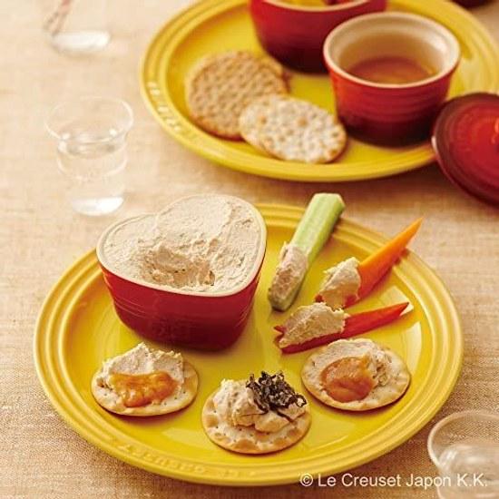 Le Creuset Round Plate LC 23 cm Rainbow Heat-resistant Cold-resistant Microwave Oven Compatible Set 5 Dish Pasta Curry