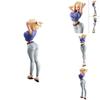 Stunning Dragon Ball Z Gal Android No. 18 Pvc Figure 20cm Tall Statue Ver.iii Gift