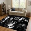 3D Supernatural Sam Dean Winchester TV Living Room Non-Slip Area Rug Soft Carpet for Bedroom Playroom Sofa,Home Decor Doormat