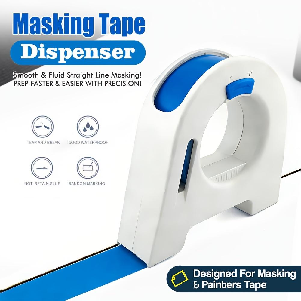Heavy-Duty Tape Dispenser | Durable Pvc Construction For Crafts, Renovation,Ideal For Classroom Desk And Wall Painting Projects