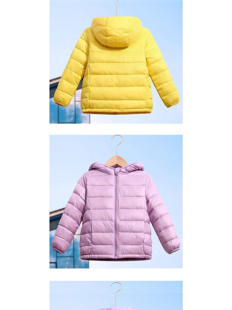 2023 Fall/Winter Children's Lightweight Down Jackets - Boys & Girls, Sizes for Infants to Tweens, Sale