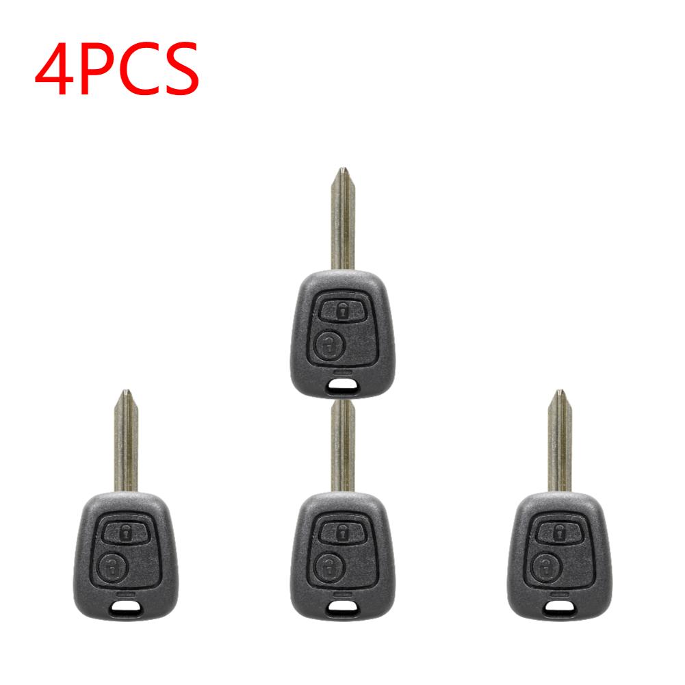 2 Button Remote Car Key Fob 433MHz Car Keyless Entry Remote Control ID46 Chip Car Remote Key for Citroen/Xsara/Picasso/Berlingo
